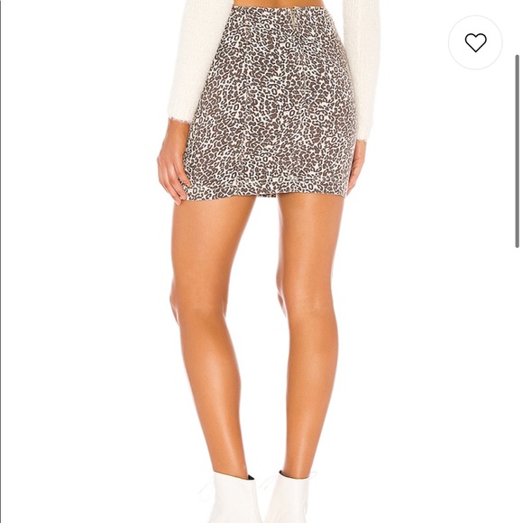 FP CHEETAH SKIRT WORN ONCE - Picture 3 of 7